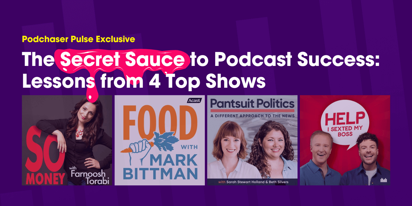 The Secret Sauce to Podcast Success: Lessons from 4 Top Shows
